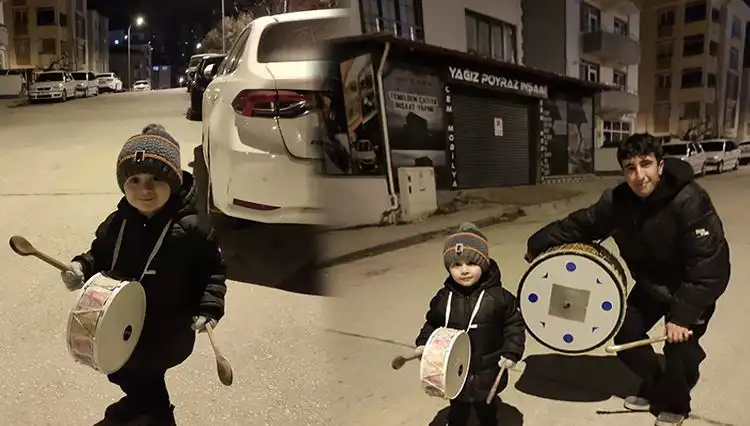 Türkiye'nin En Küçük Ramazan Davulcusu: Minik Yetenek Büyülüyor