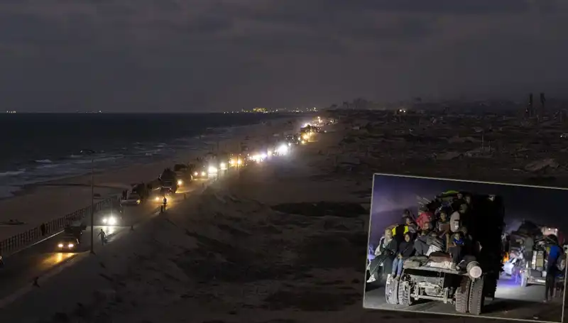 Gazze'de Yeni Göç Dalgası: Kriz Derinleşiyor ve Sınırlar Zorlanıyor