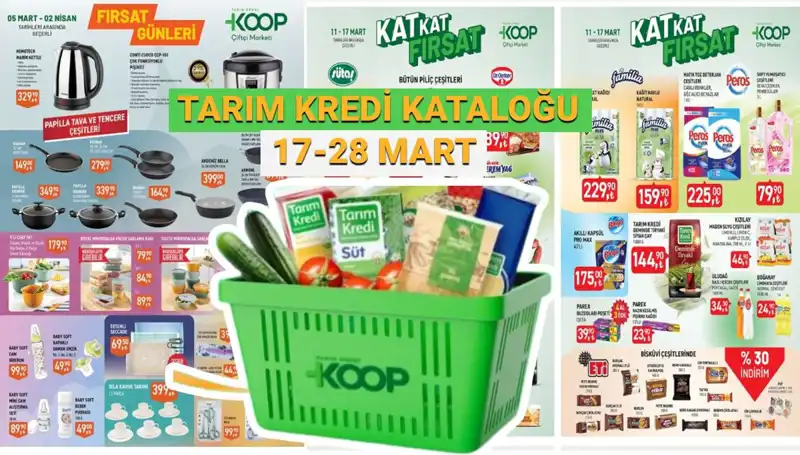 Tarım Kredi Kooperatif Marketleri'nde Büyük İndirim: Mart Fırsatları Kaçırılmamalı!
