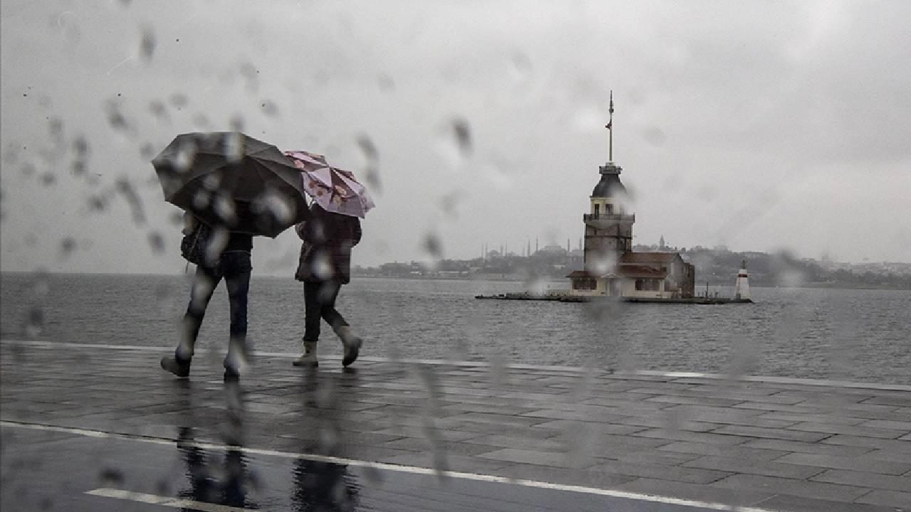13 İl için Sarı Uyarı: Kuvvetli Yağış