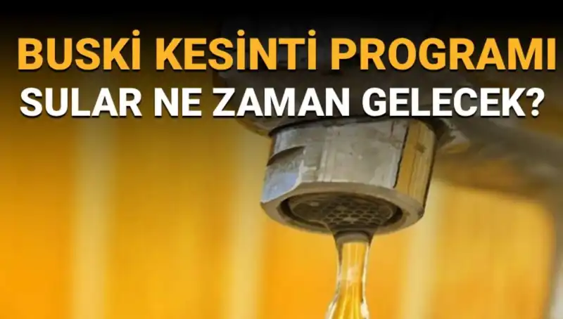 Bursa Nilüfer’deki Su Kesintisi: Sular Ne Zaman Gelecek?