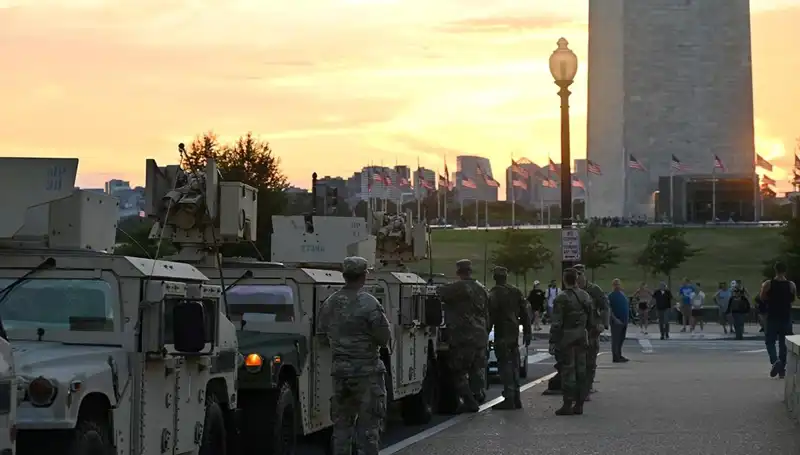 ABD Ordusu Washington’u Geçti, Sıradaki Hedef Chicago Mu?